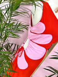 Flora Flirt One Shoulder Maxi Dress