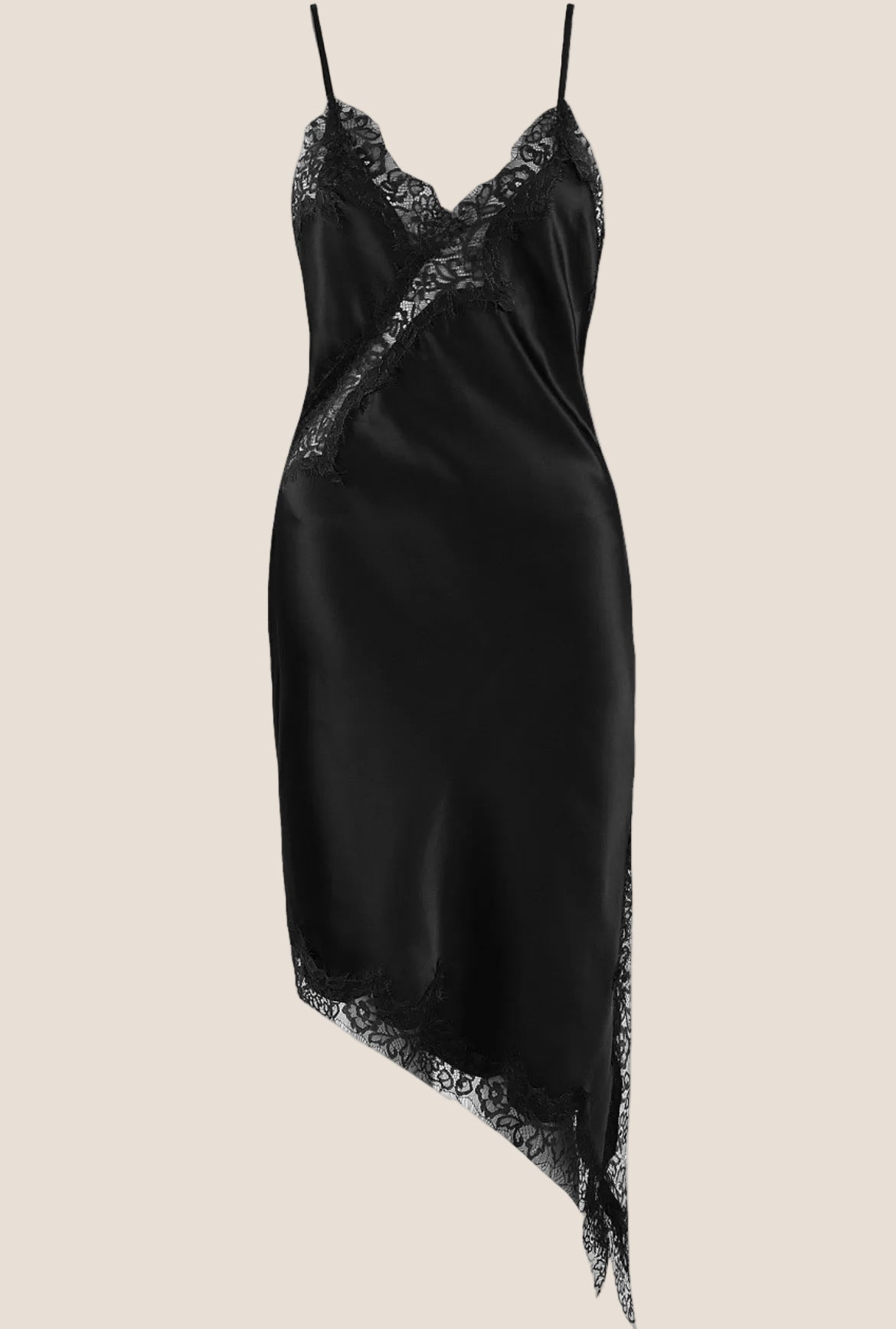 Midnight Eclipse Lace Midi Dress