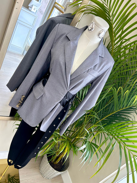Command Mode Belted Blazer
