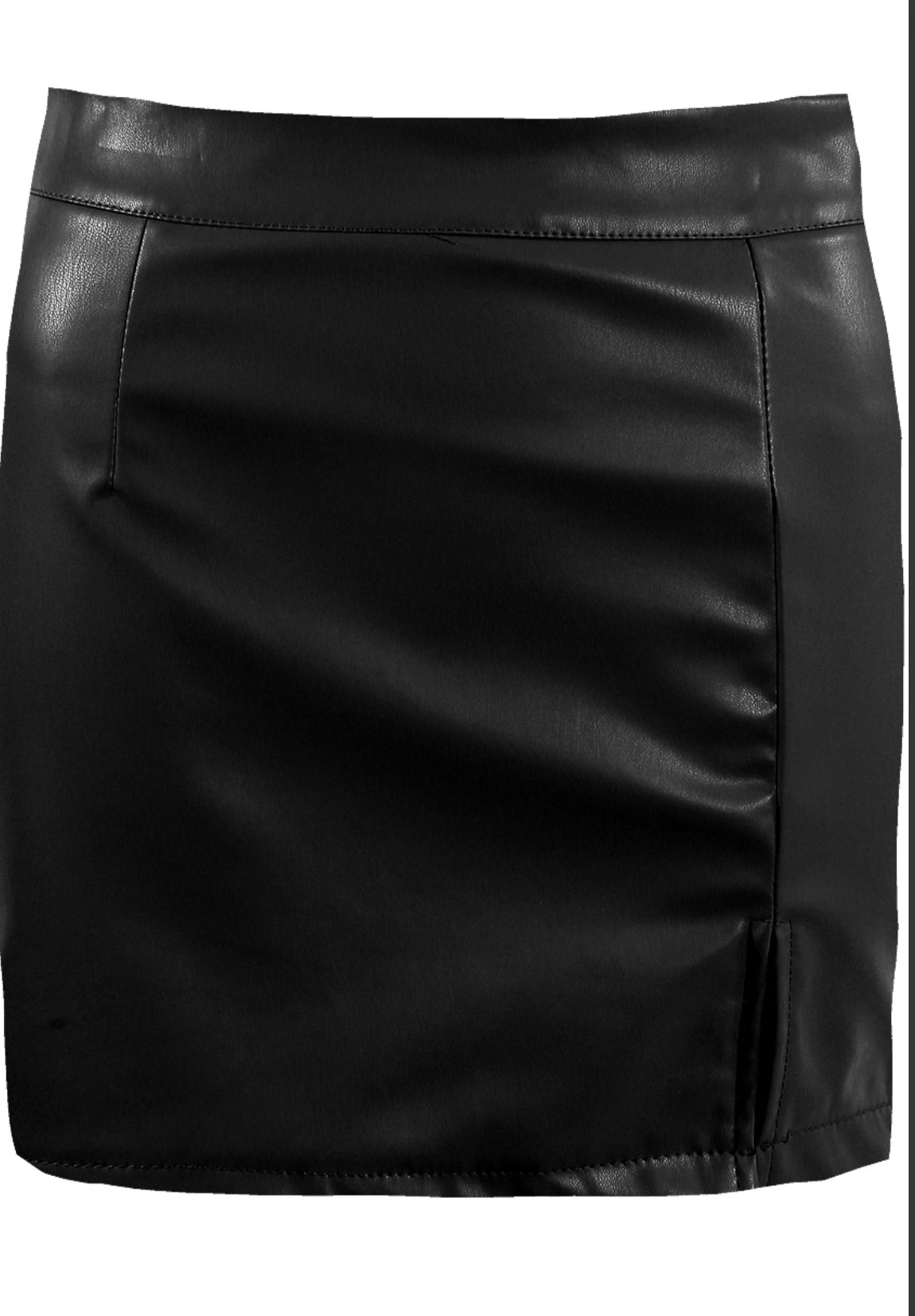 Leather Weather Mini Skirt