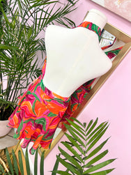 Bougainvillea Nights Mini Dress