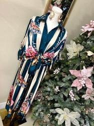 Enchanted Stripes Floral Co Ord