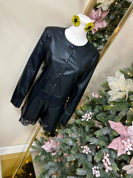 Dark Knightress Lace Co Ord