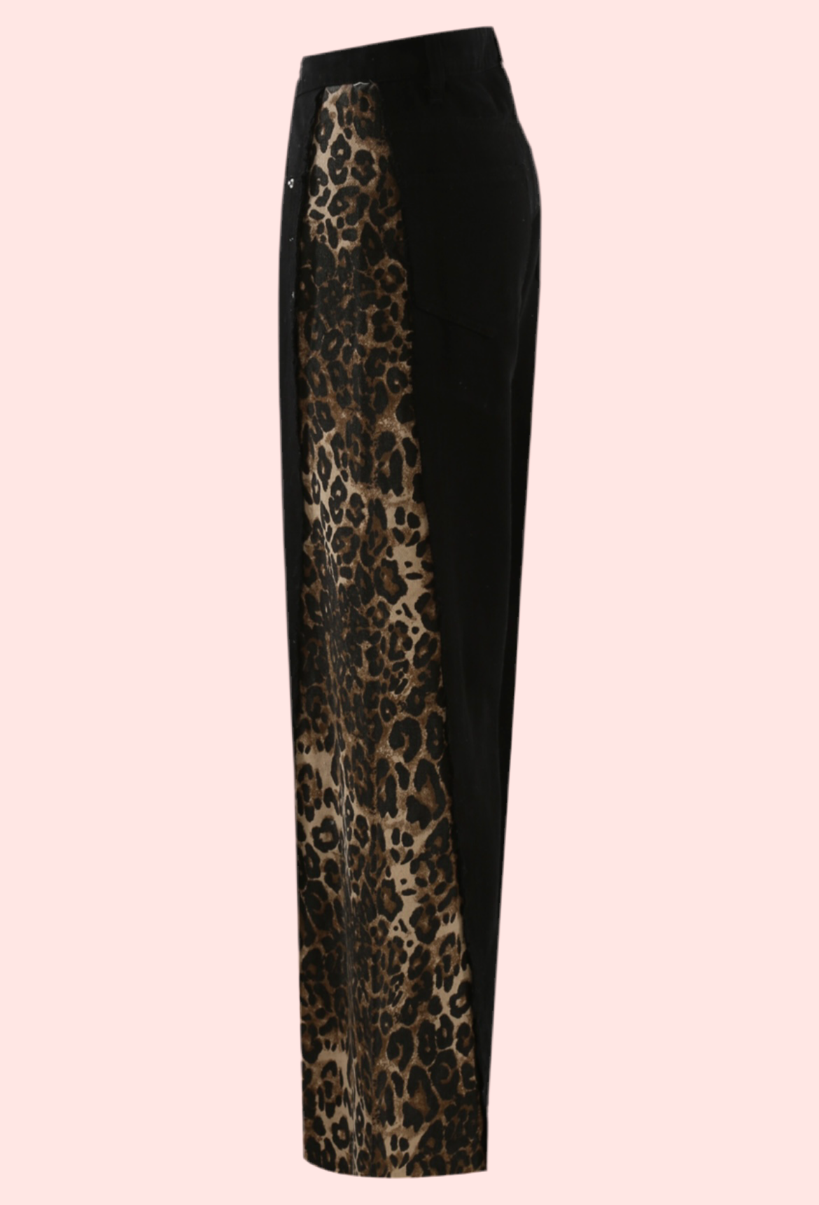 Leopard Love Stripe Denim