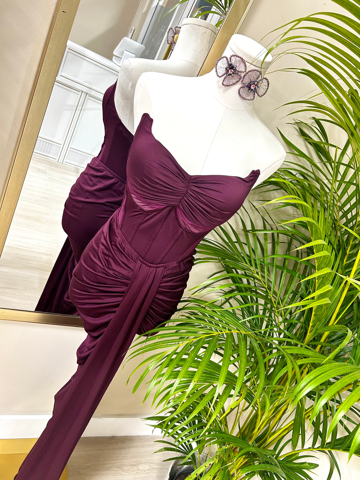 Cabernet Crush Mesh Maxi Set