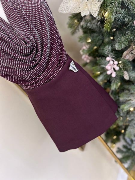 Wine Musings Wrap Skort