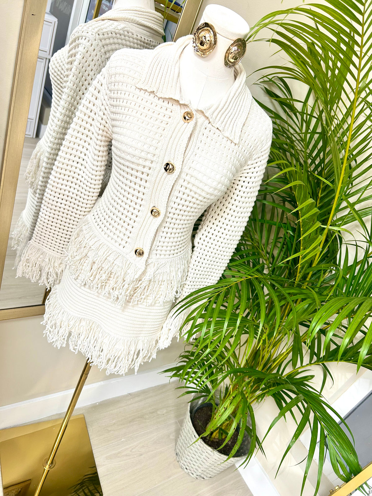 Chateau Blanc Fringe Co Ord