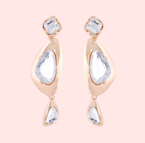 Goddess Stone Crystal Earrings