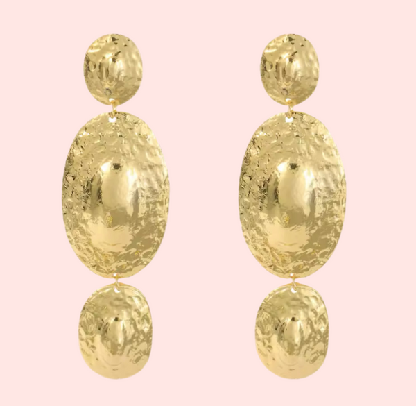 Giselle Gold Drop Earrings