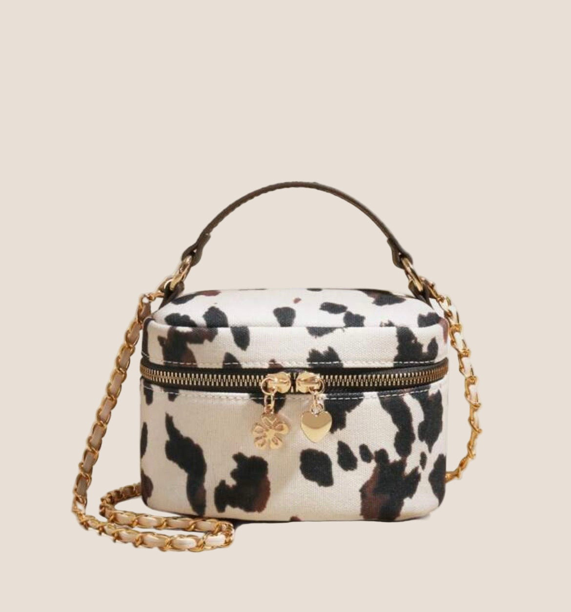Spotted Belle Crossbody Clutch