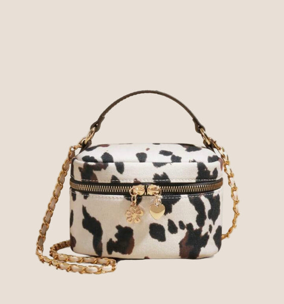Spotted Belle Crossbody Clutch