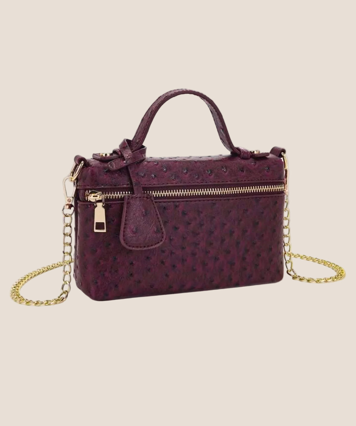 Bordeaux Nights Mini Clutch