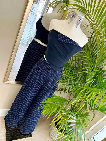 Executive Edge Pinstripe Co Ord