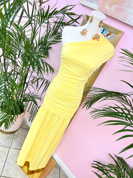 Buttercream Muse Maxi Dress