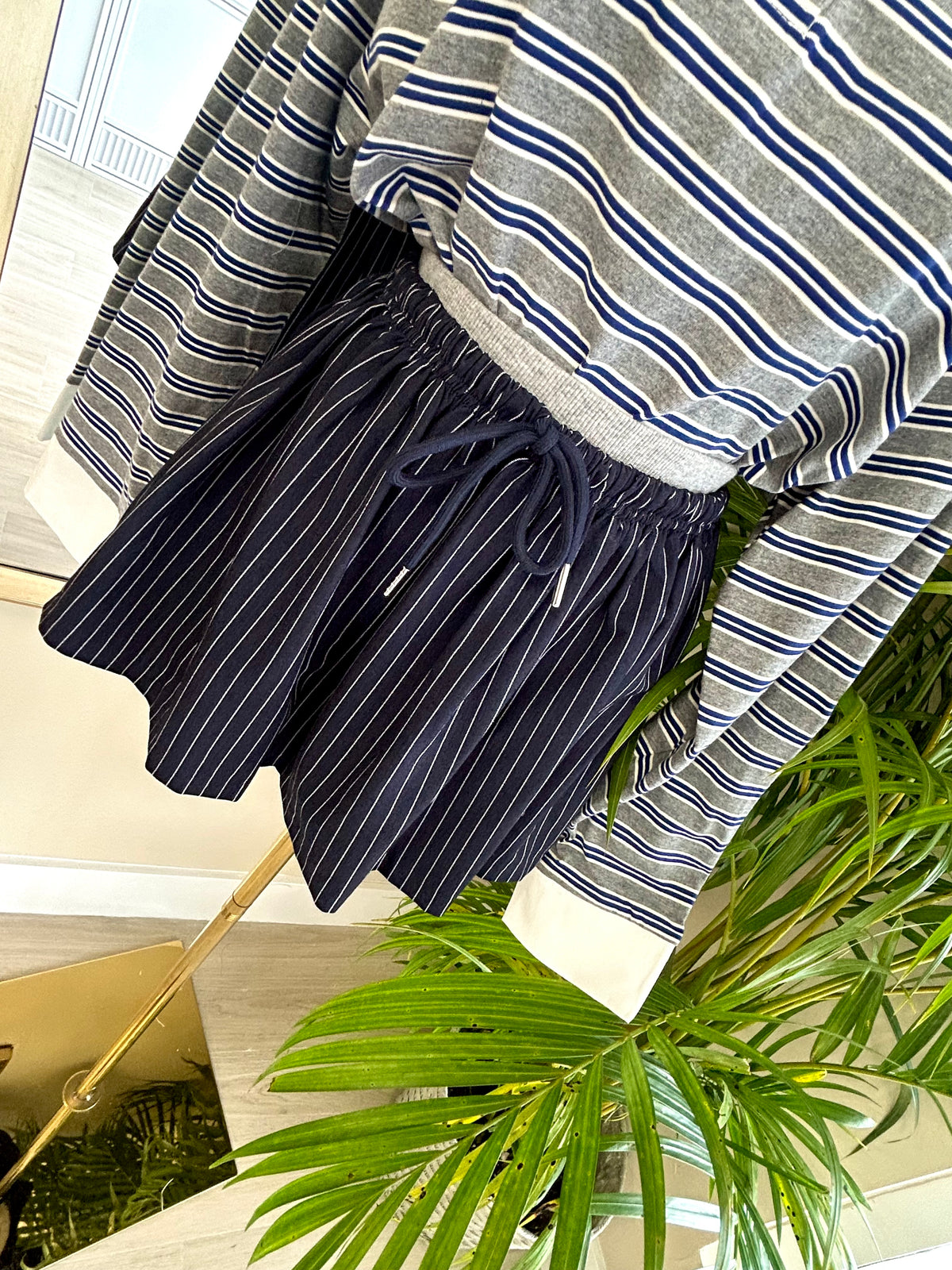 Uptown Girl Pinstripe Skort