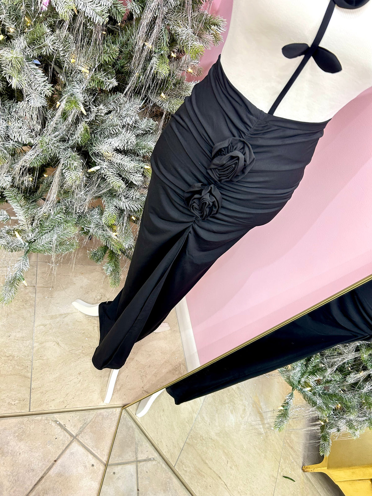 Rosette Love Maxi Skirt