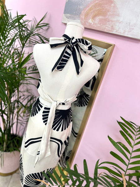 Botanic Ink Halter Co Ord