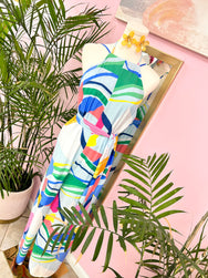 Tropic Whirl Printed Jumpsuit
