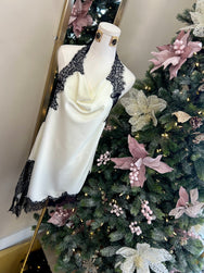 Ivory Romance Lace Halter Top