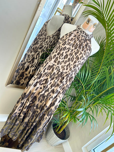 Wild Charm Ombre Maxi Dress