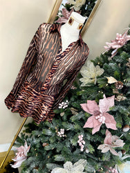 Tigerlily Printed Shirt Dress