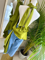 Citrine Crush Drape Tunic Top