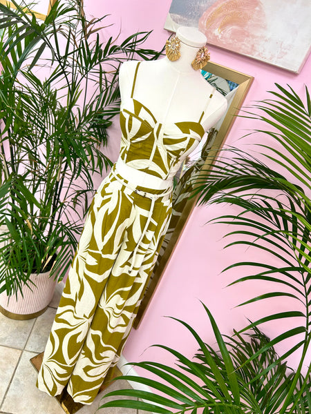Island Muse Printed Co Ord