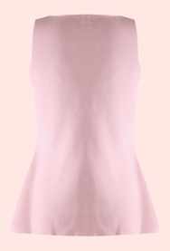 Bubblegum Gild Peplum Vest