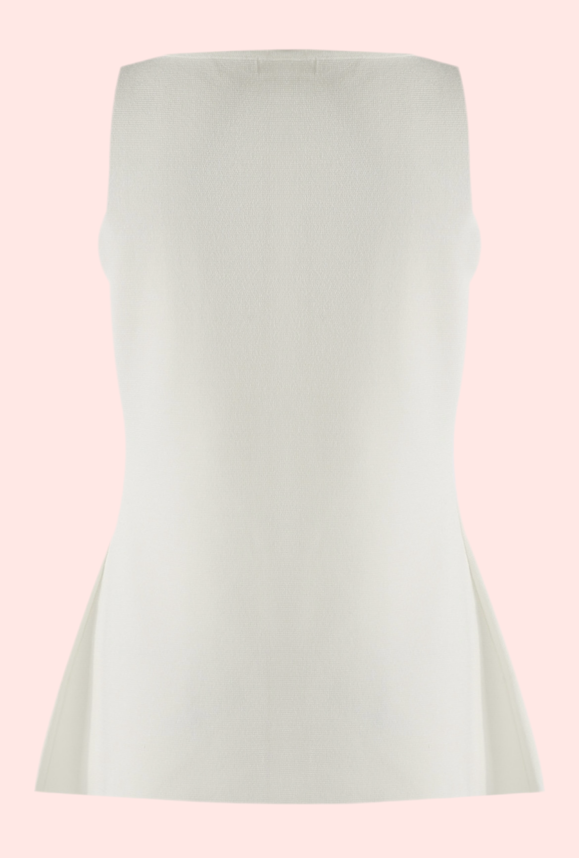 White Gild Peplum Vest