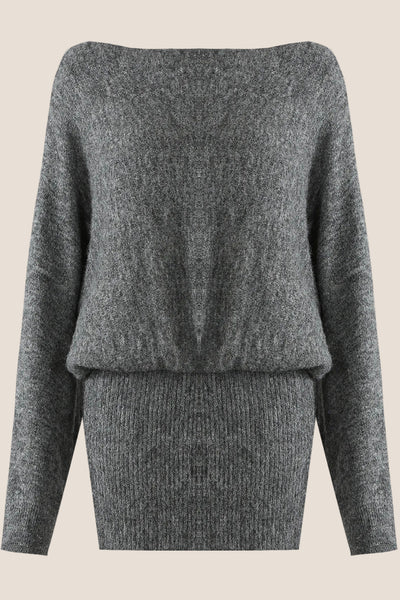 Stone Luxe Sweater Mini Dress