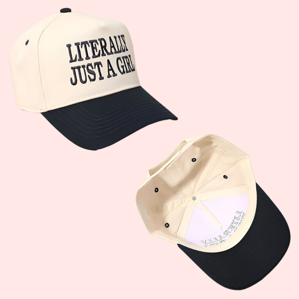 Literally Just A Girl Baseball Cap