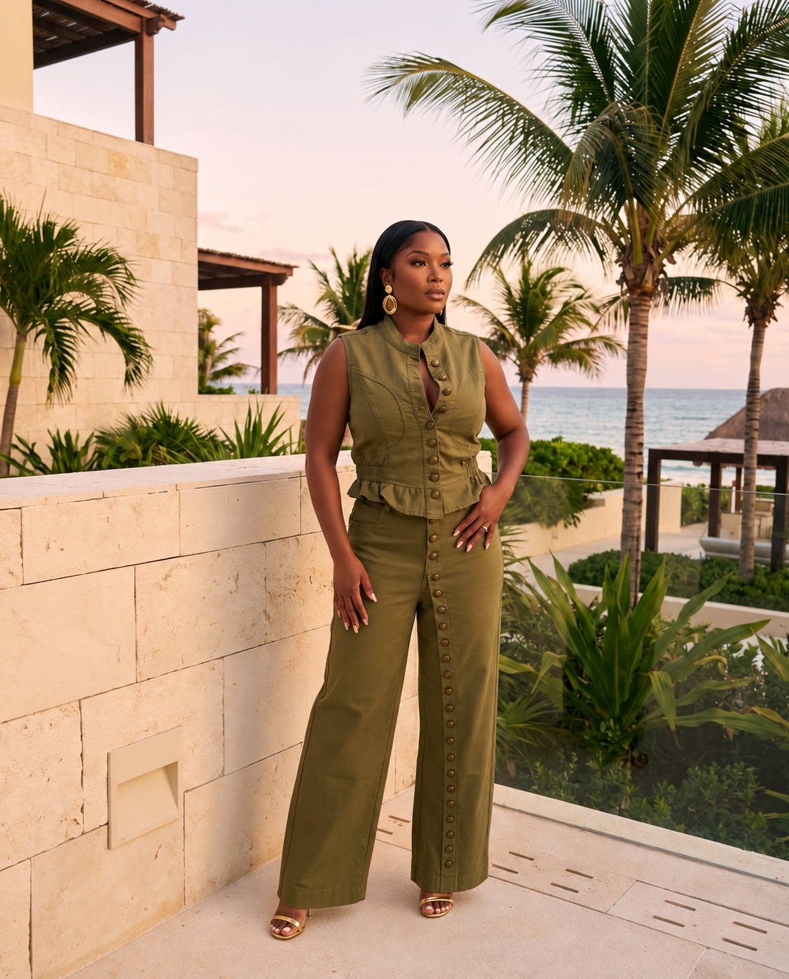 Olive Major Influence Co Ord
