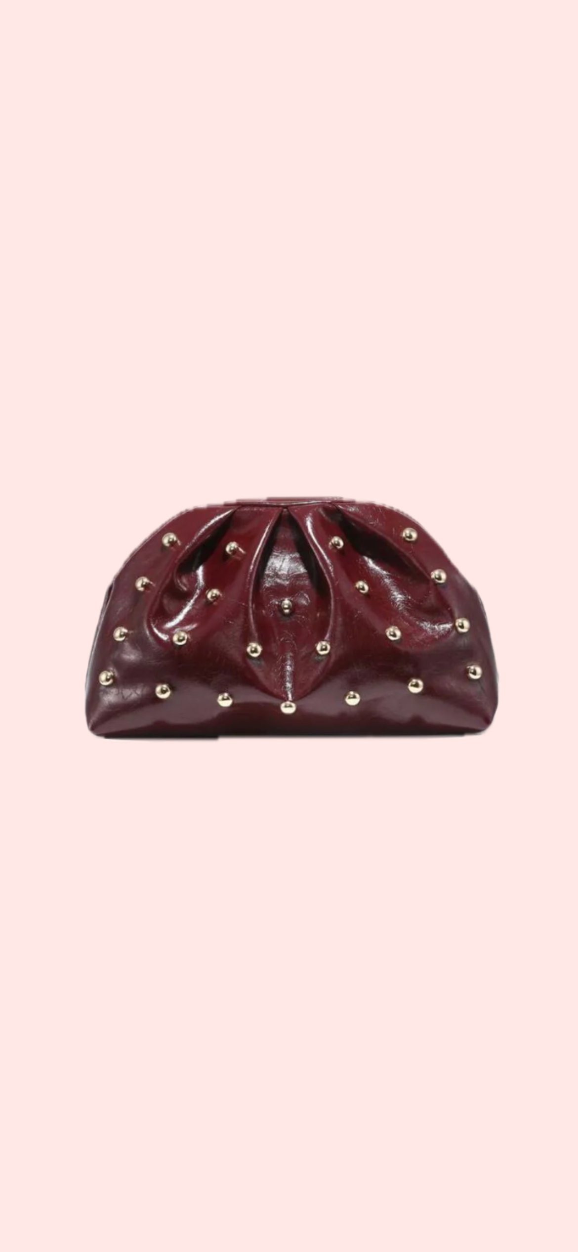 Vino Stud Pouf Clutch