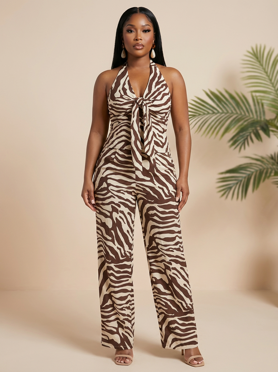 Zahara Isle Printed Co Ord