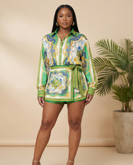 Moroccan Dusk Printed Co Ord