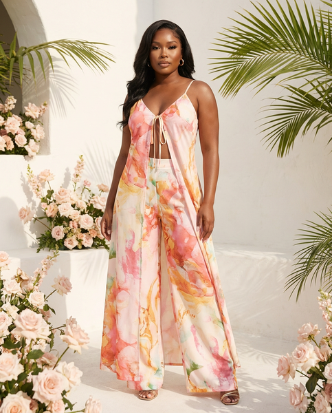 Veranda Bloom Printed Co Ord