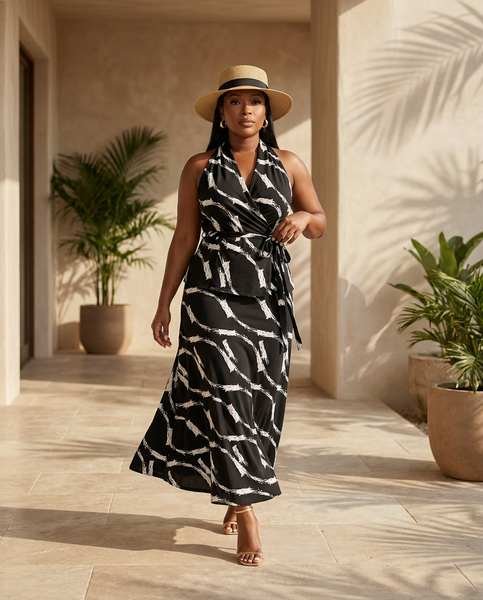 Noir Tide Linen Co Ord