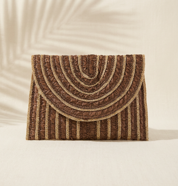 Cabo Dreams Straw Clutch