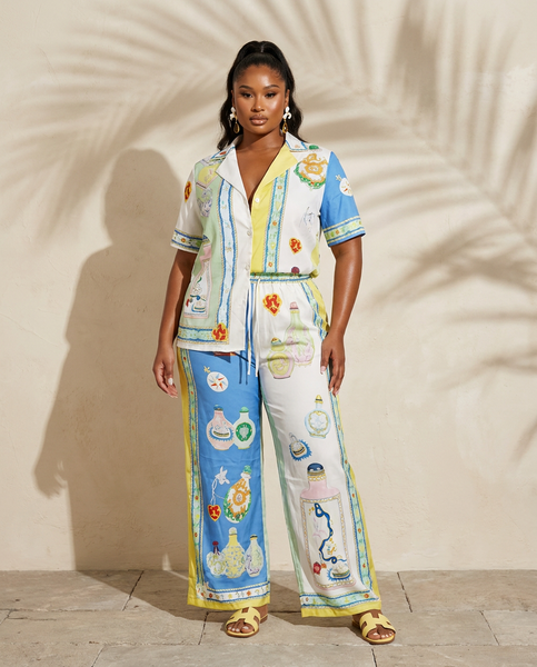 Treasure Cay Printed Co Ord