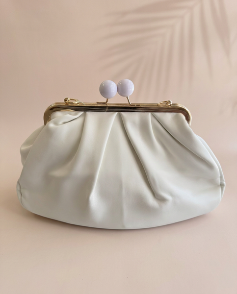 Pearl Belle Kisslock Clutch