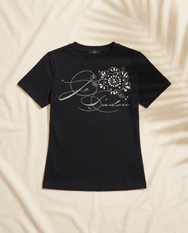 Noir Jador Rhinestone T-shirt