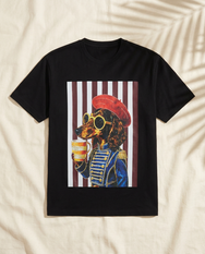 Bistro Bandit Graphic Oversized Tee