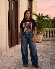 Bistro Bandit Graphic Oversized Tee